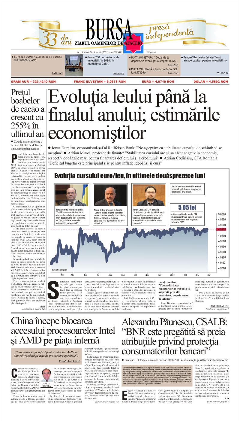 Ediţia din 01.05.2025