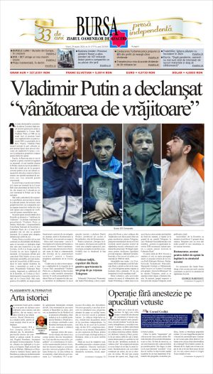 Prima pagină 29.03.2024