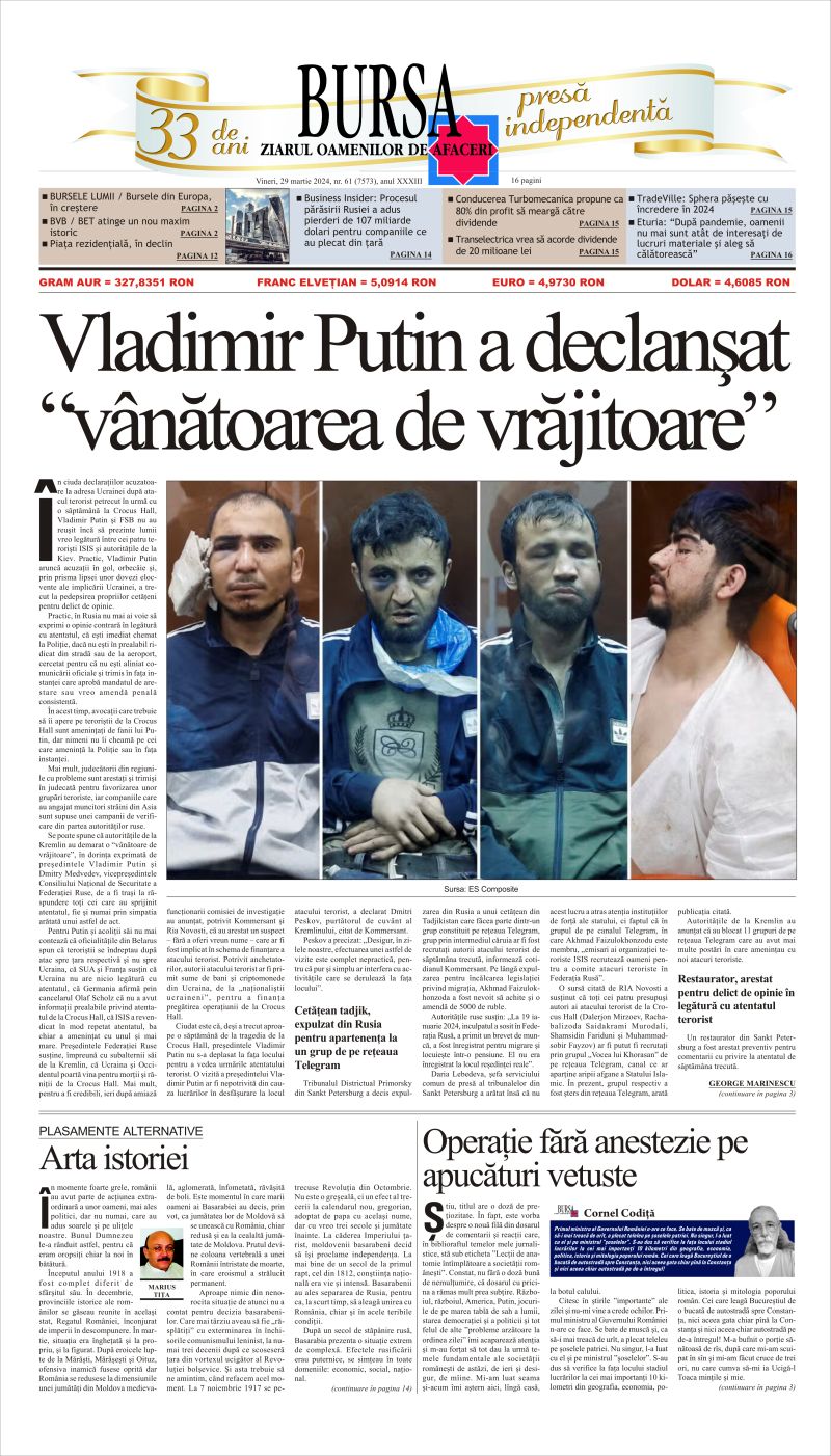 Ediţia din 01.05.2025
