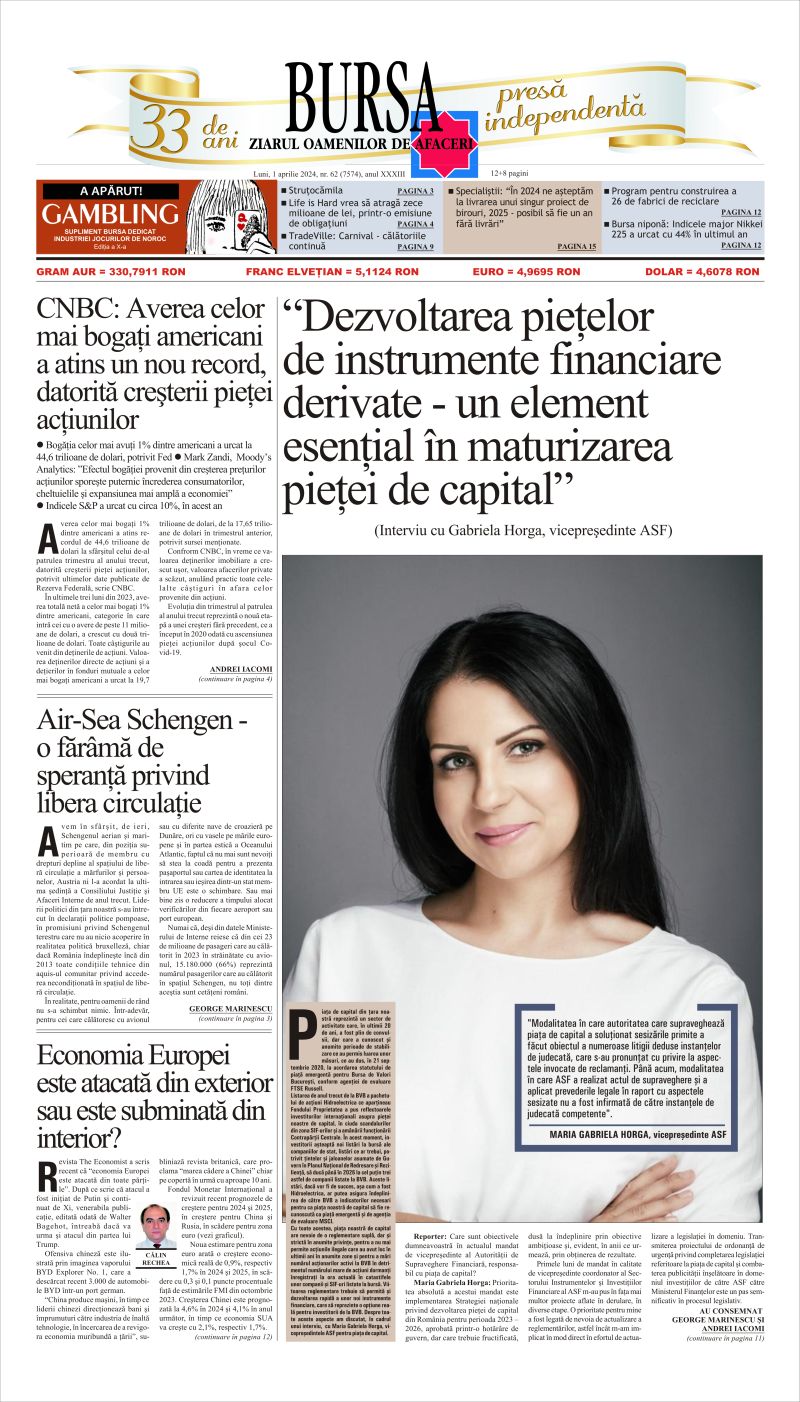 Ediţia din 01.05.2025