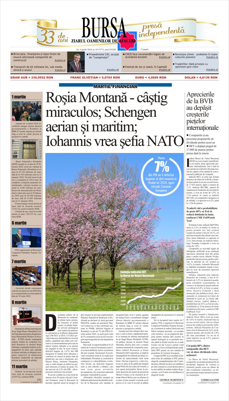 Ediţia din 01.05.2025
