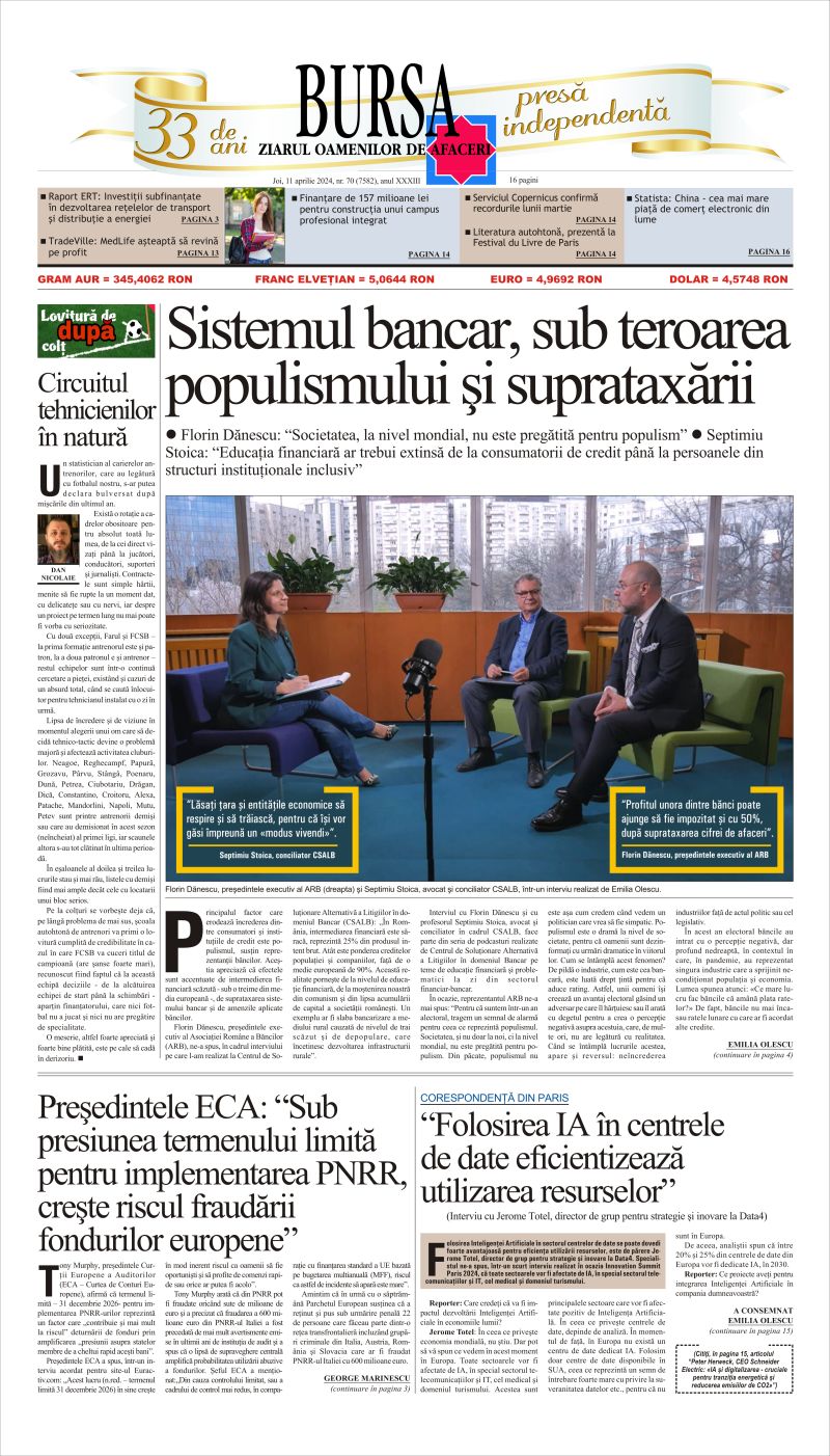Ediţia din 01.05.2025