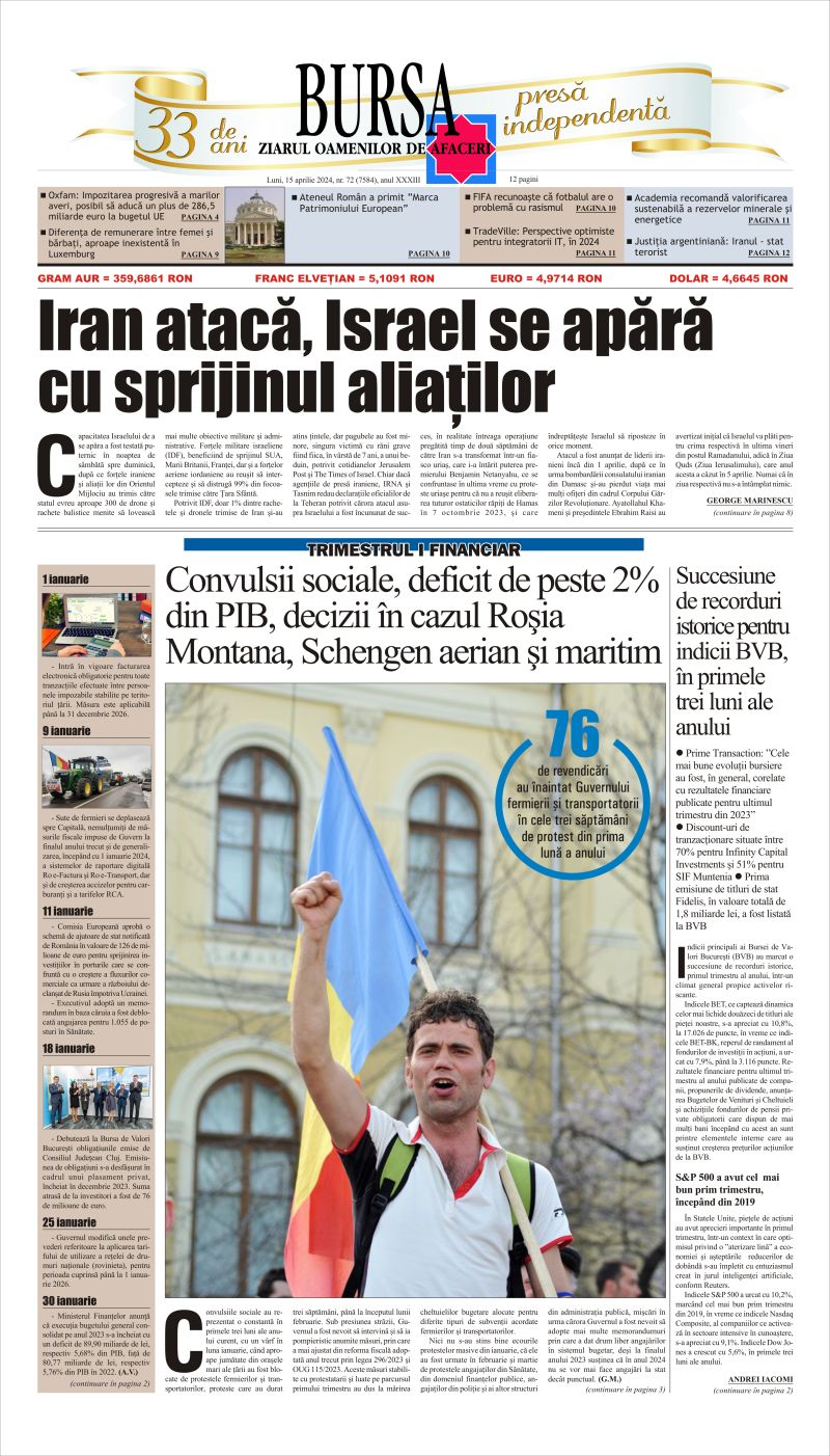 Ediţia din 01.05.2025