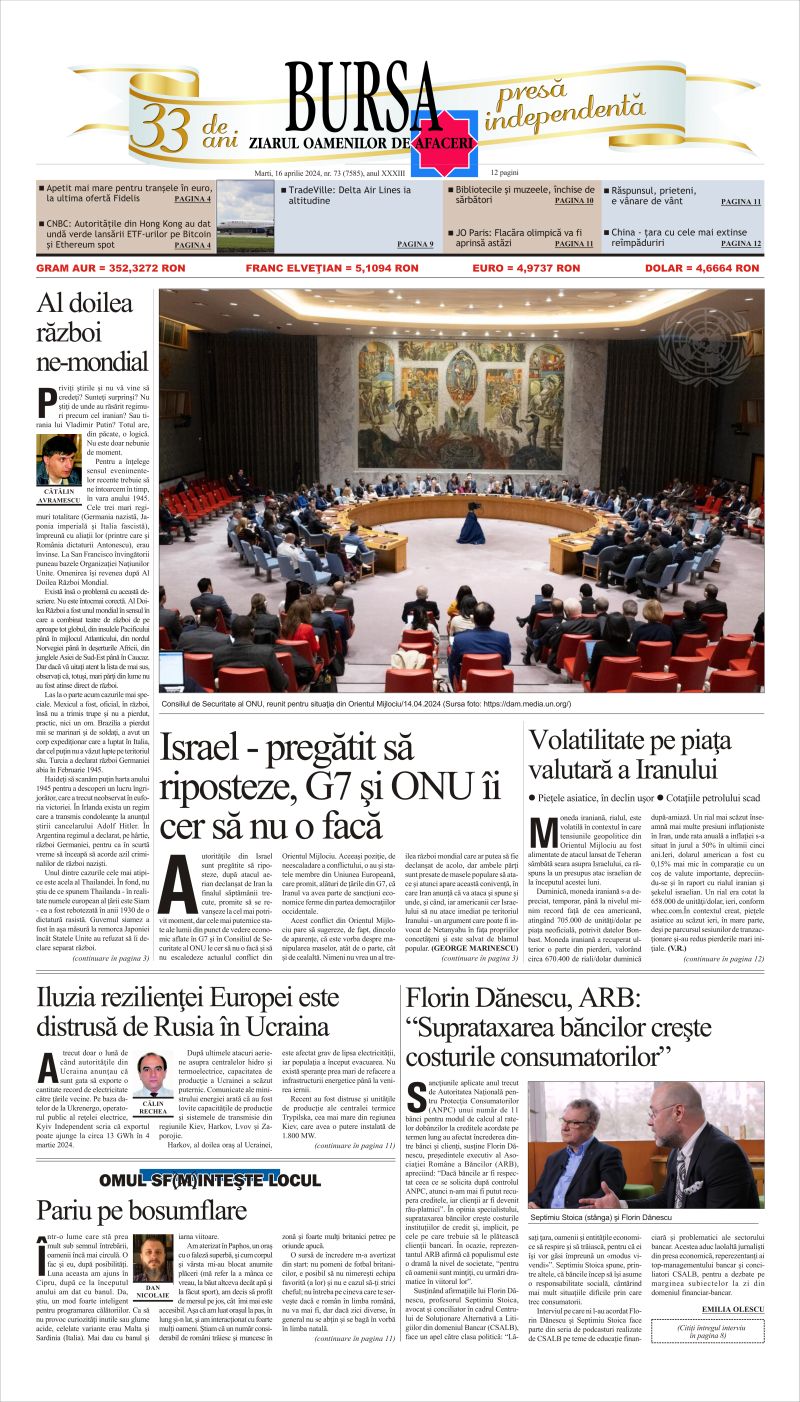 Ediţia din 24.07.2026