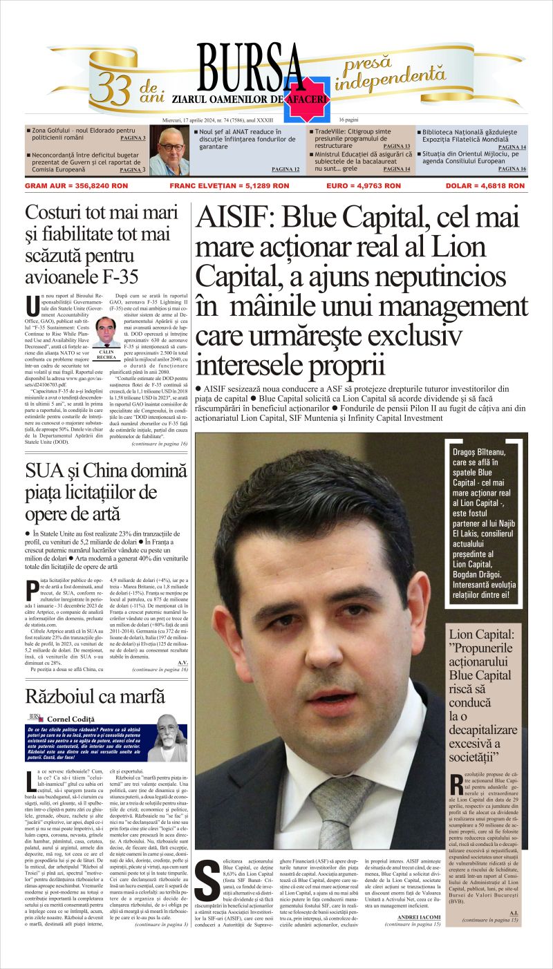 Ediţia din 01.05.2025