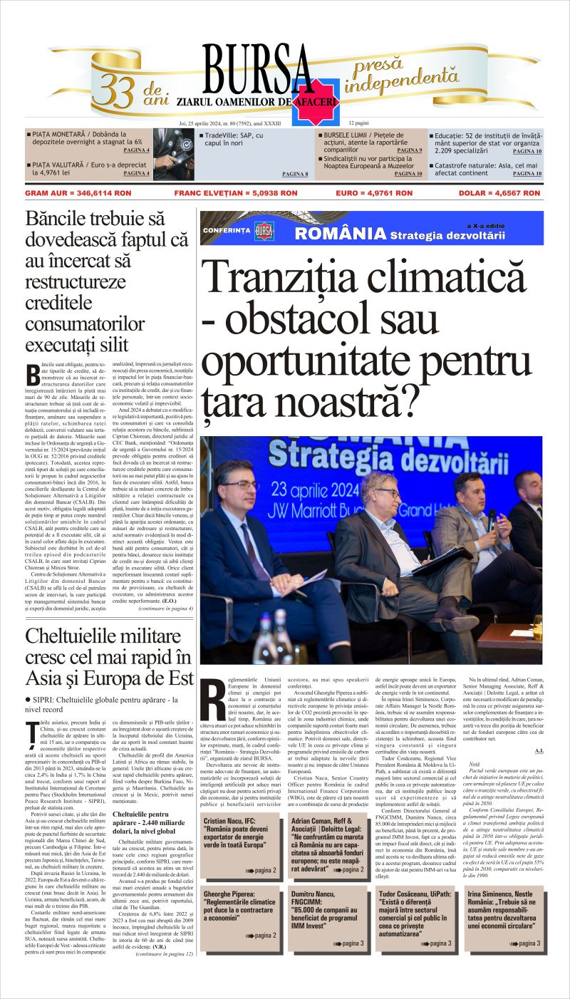 Ediţia din 01.05.2025