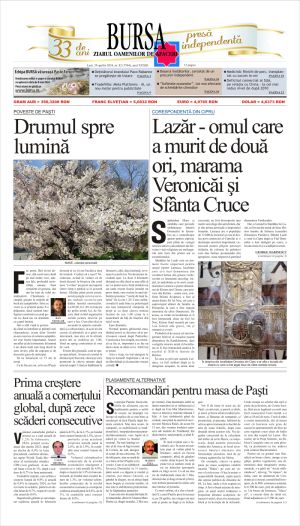 Prima pagină 29.04.2024