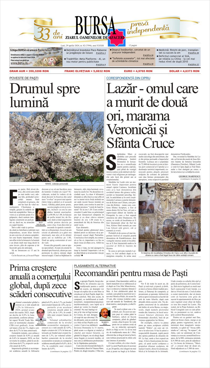 Ediţia din 28.07.2026