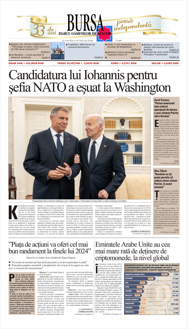 Ediţia din 01.05.2025