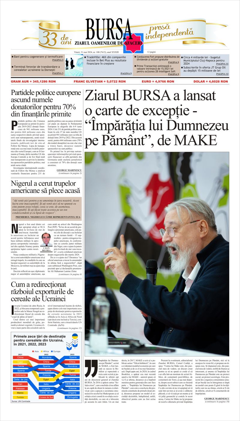 Ediţia din 01.05.2025