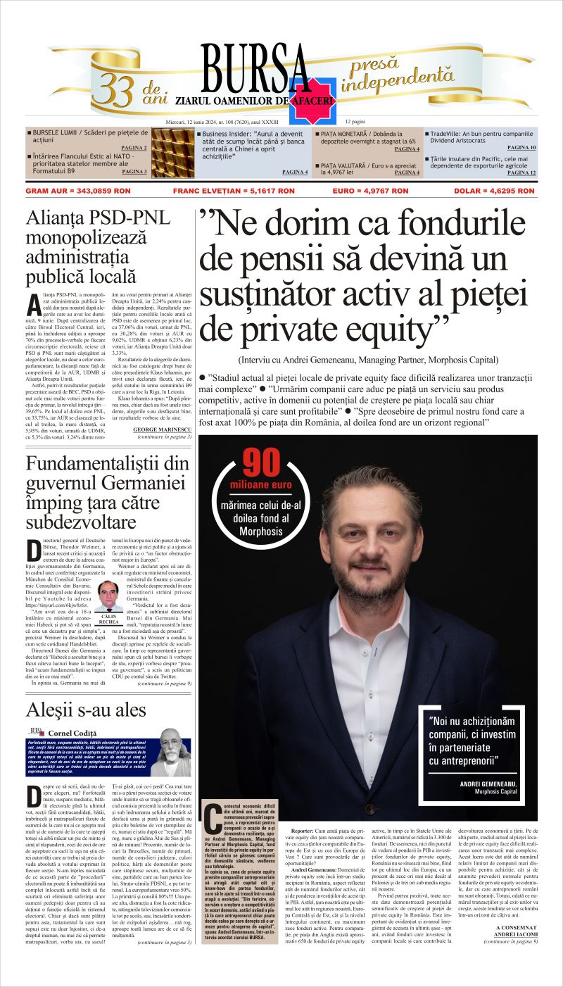 Ediţia din 30.04.2025