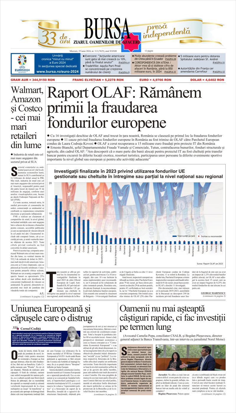 Ediţia din 24.07.2026