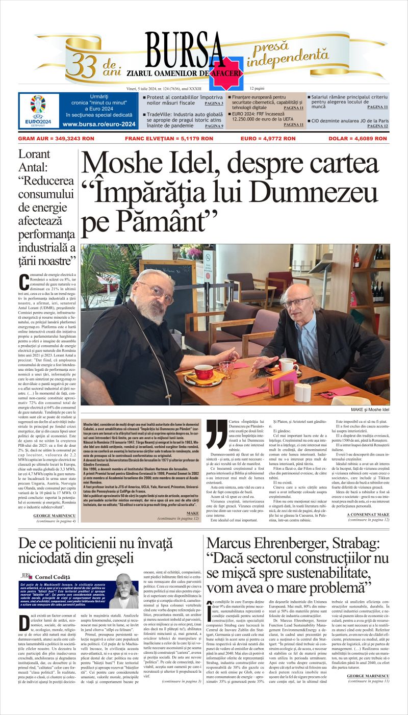 Ediţia din 24.07.2026