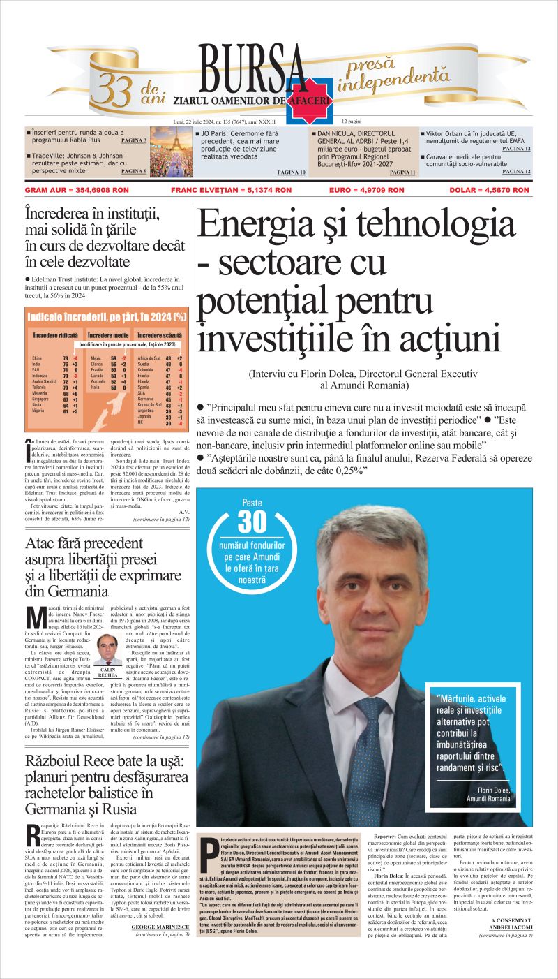 Ediţia din 23.07.2026