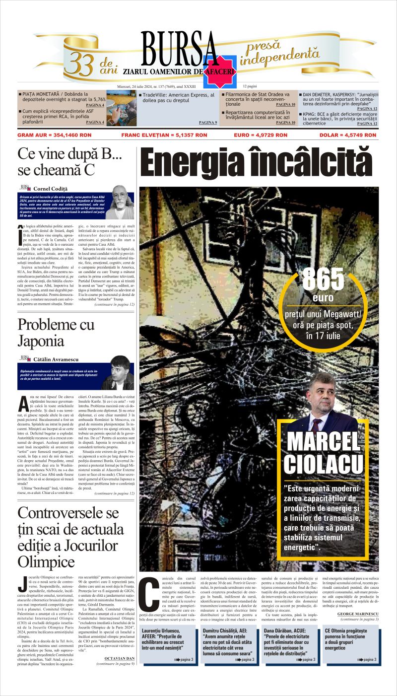 Ediţia din 30.04.2025