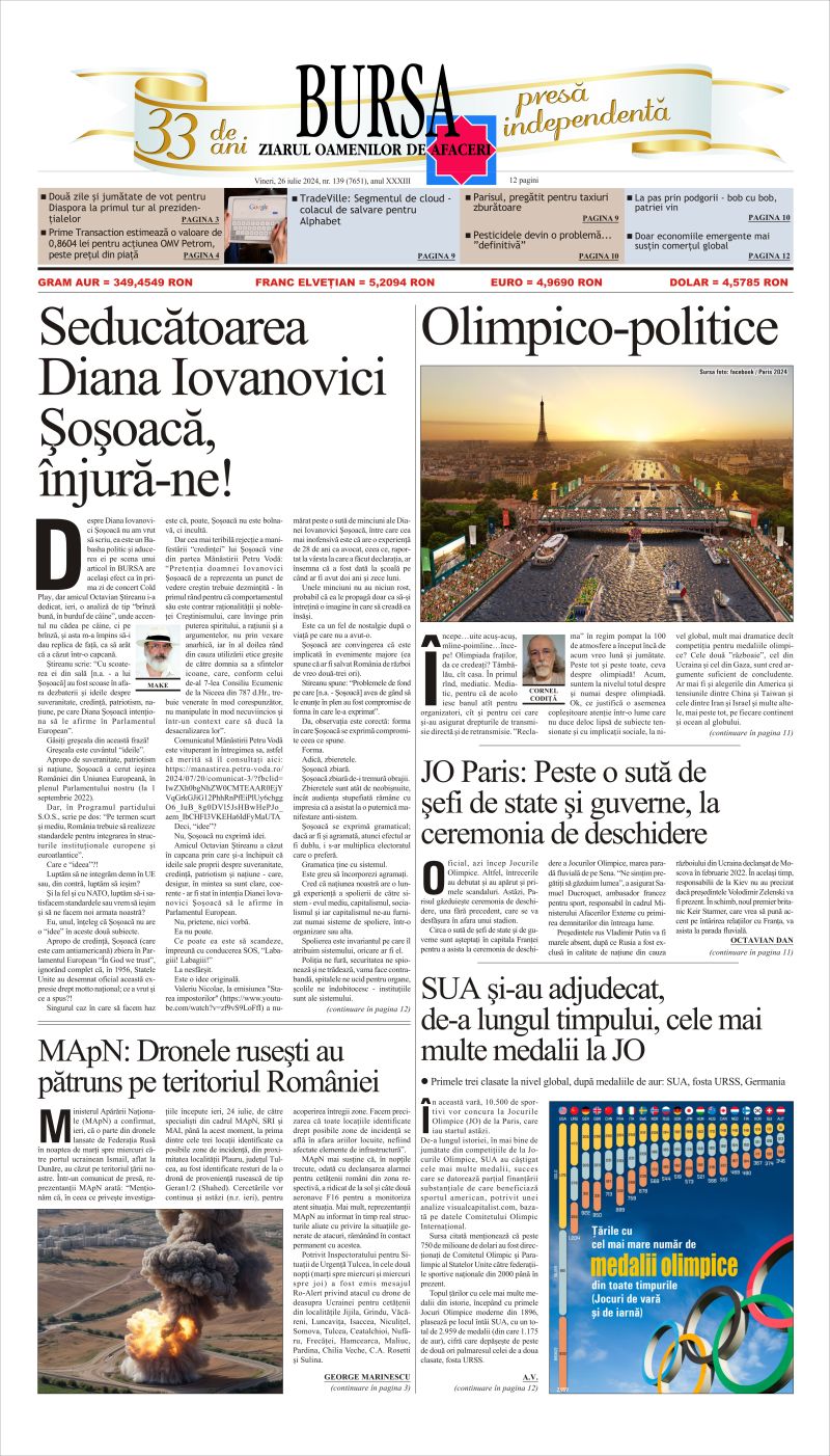 Ediţia din 23.07.2026