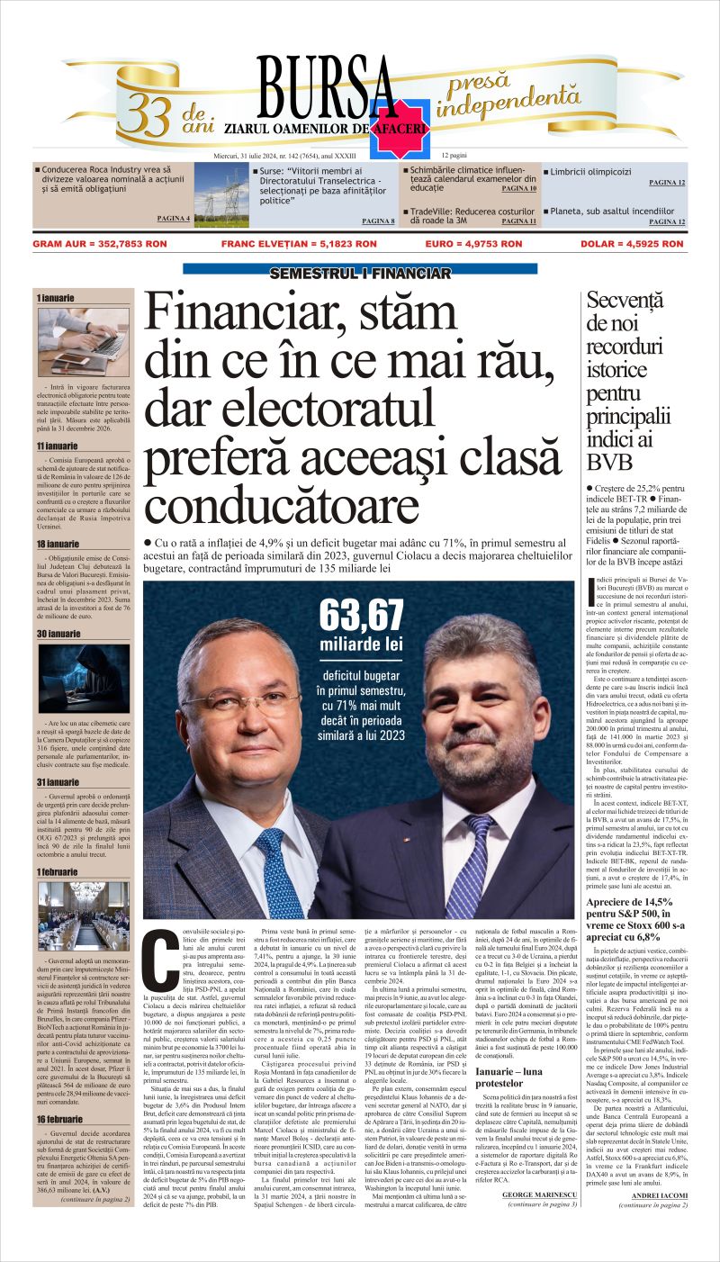 Ediţia din 27.07.2026
