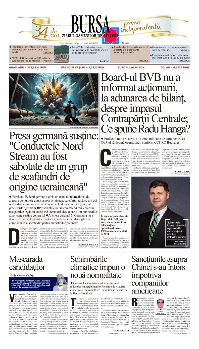 Ediţia din 19.08.2024