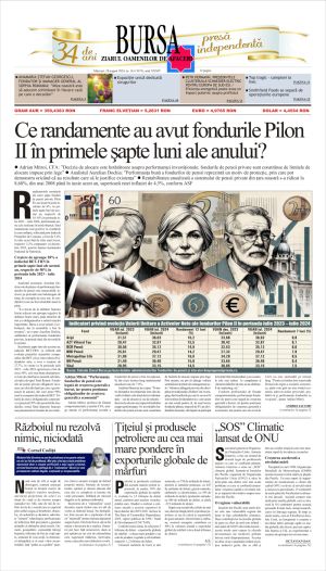 Prima pagină 28.08.2024