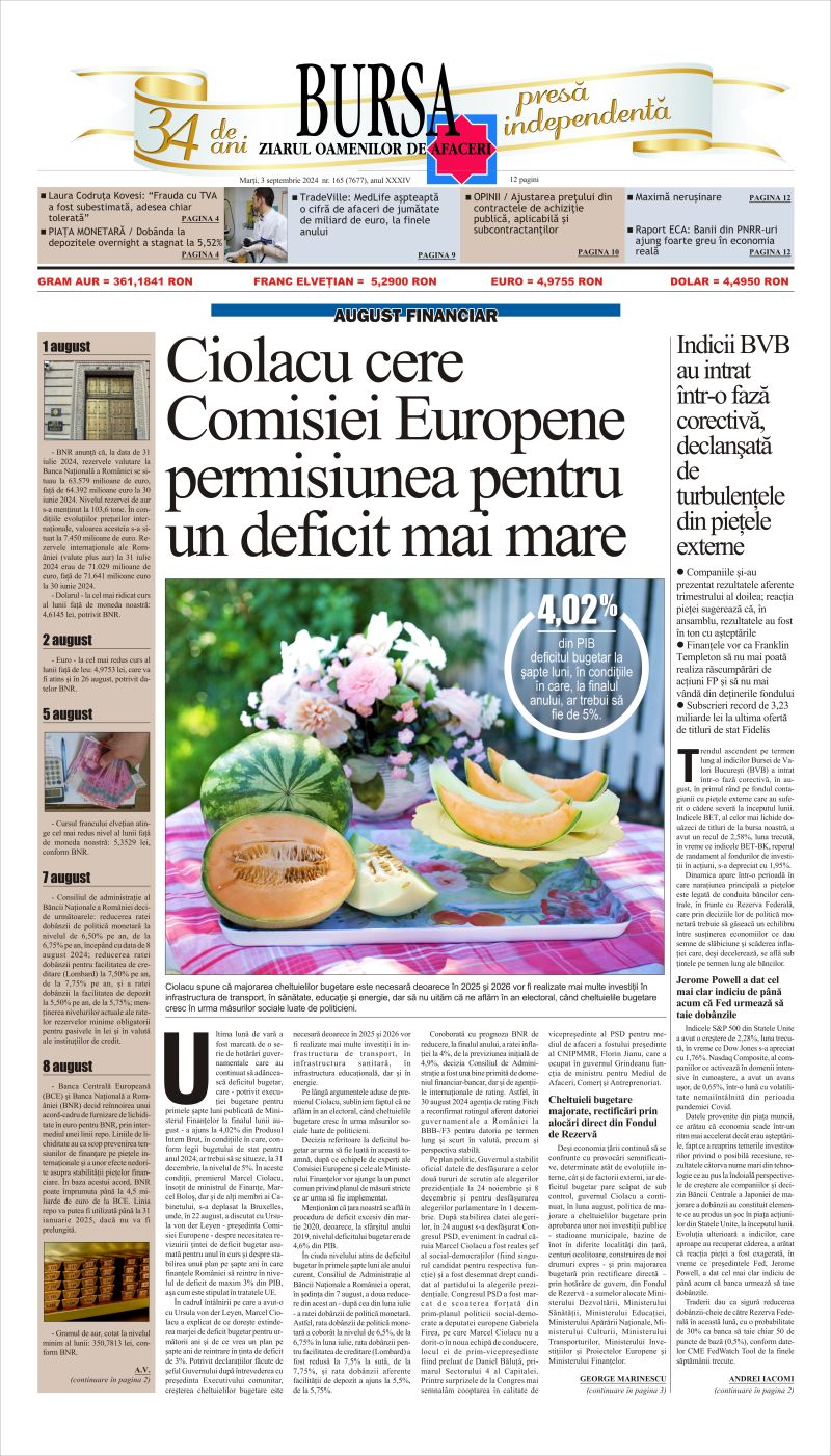 Ediţia din 30.04.2025
