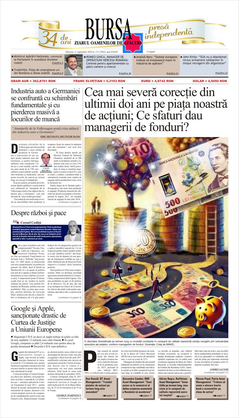 Ediţia din 01.05.2025