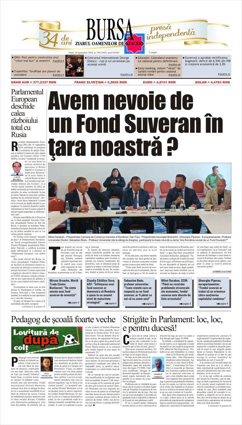 Ediţia din 01.05.2025