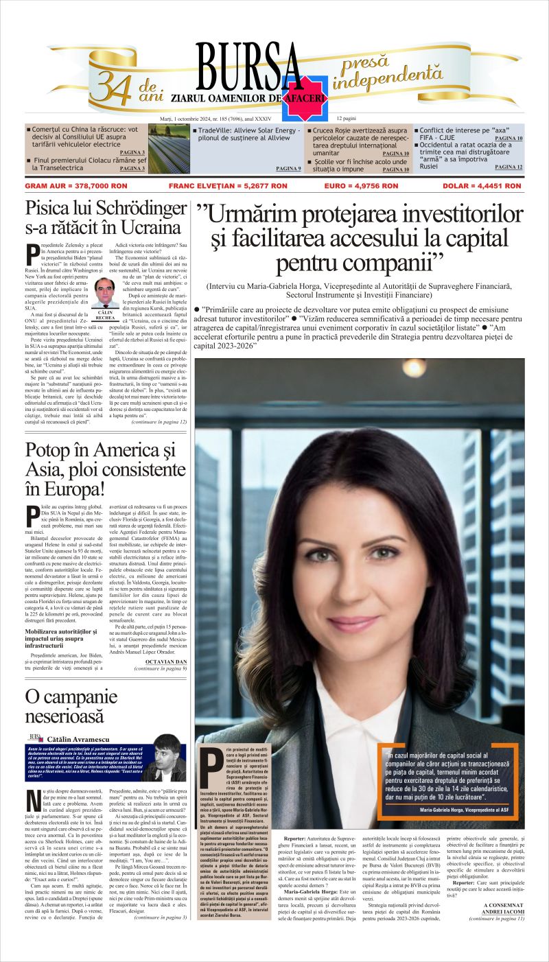 Ediţia din 01.05.2025