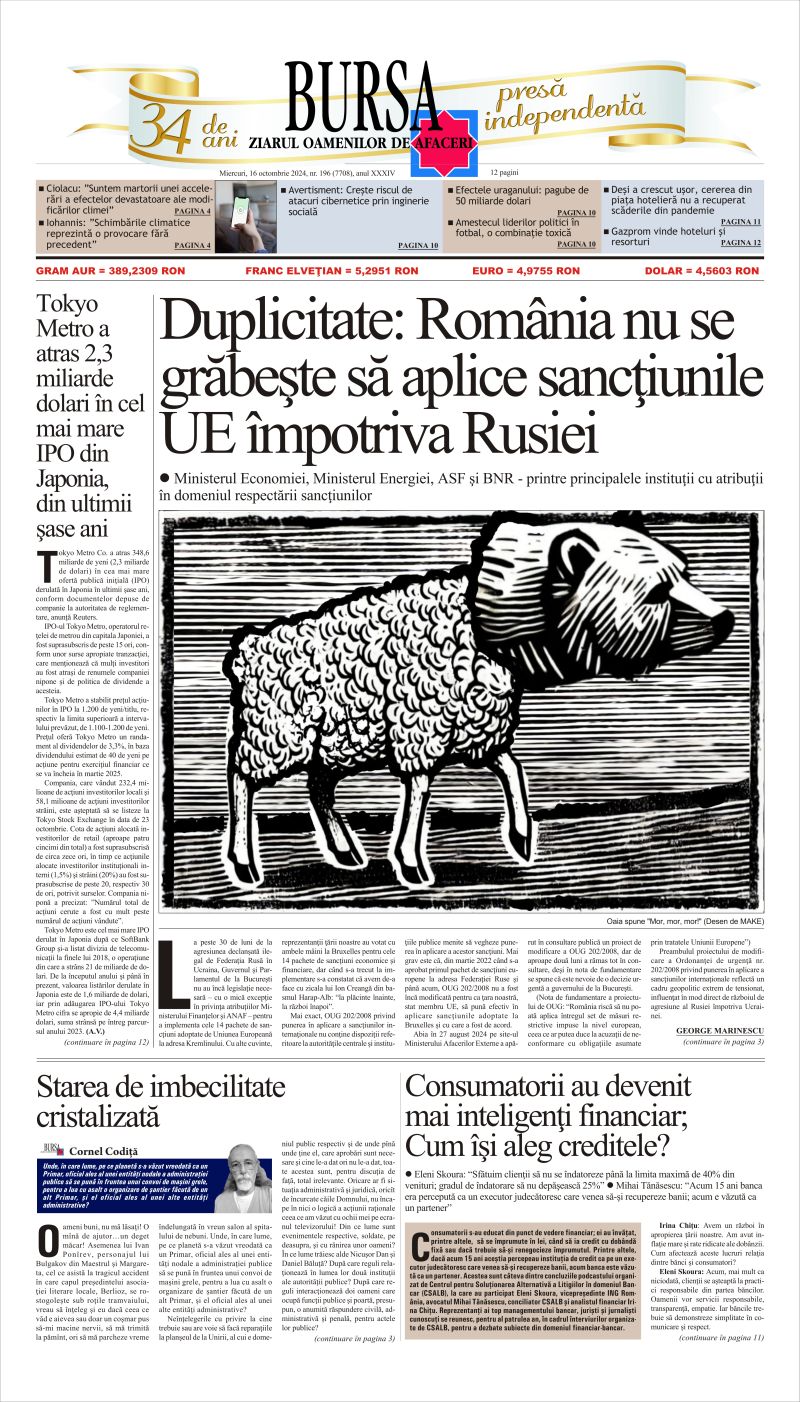 Ediţia din 01.05.2025