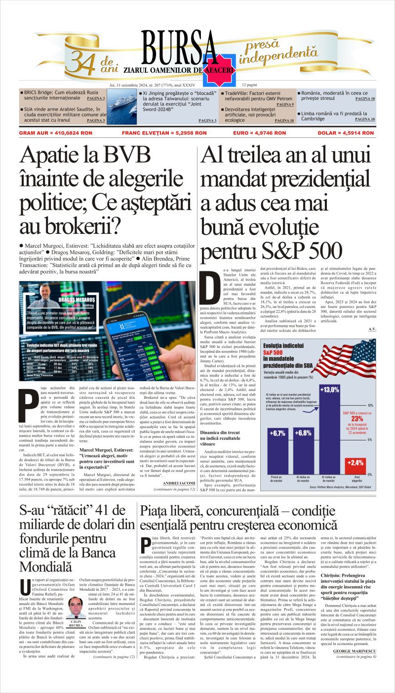 Ediţia din 01.05.2025