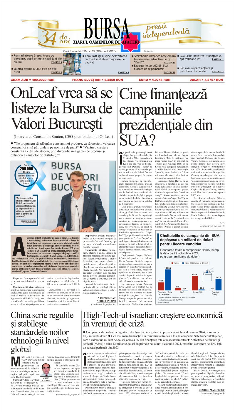 Ediţia din 01.05.2025