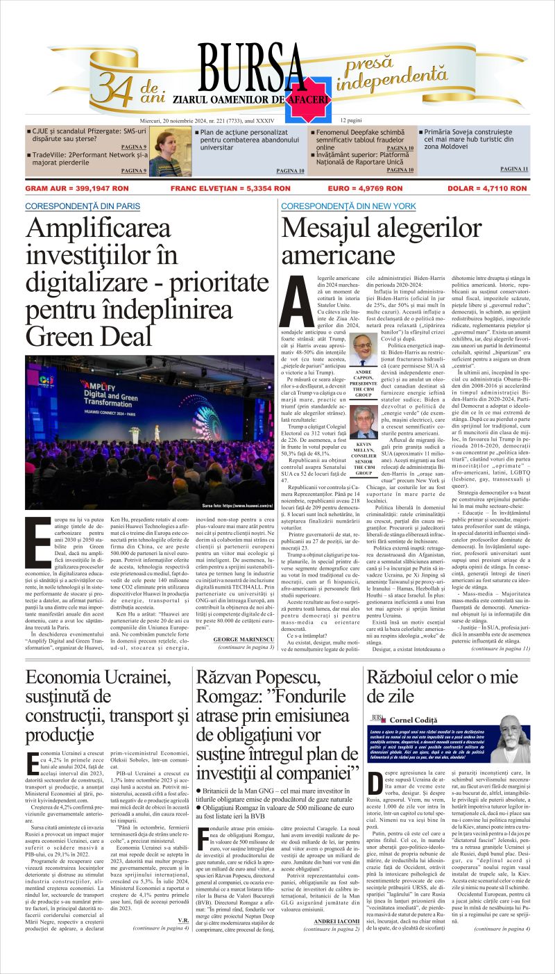 Ediţia din 01.05.2025