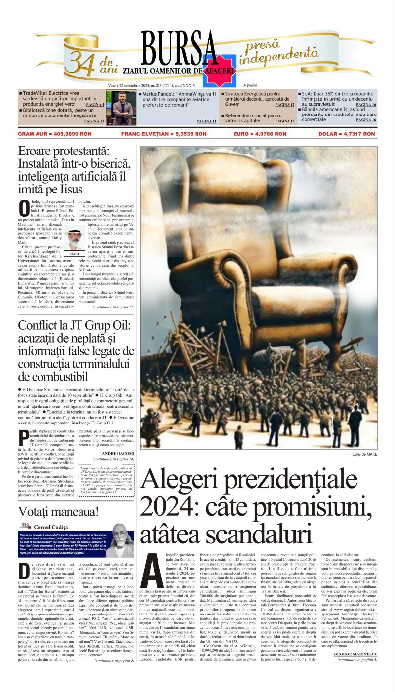 Ediţia din 30.04.2025