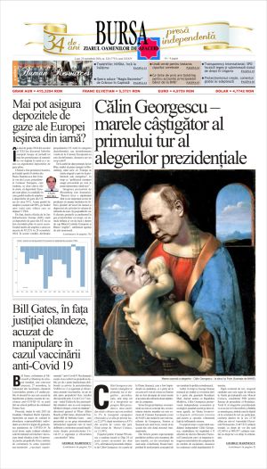 Prima pagină 25.11.2024