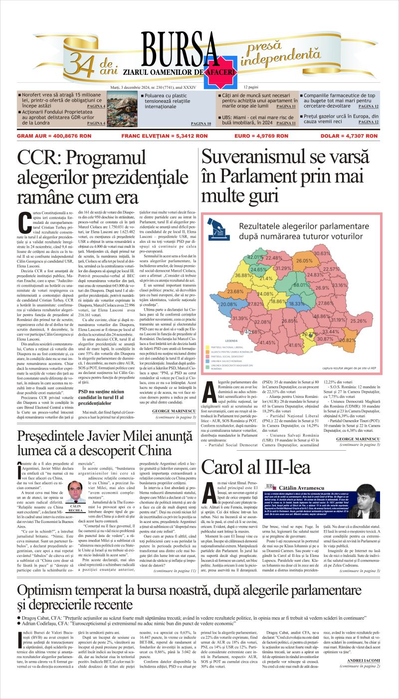 Ediţia din 30.04.2025