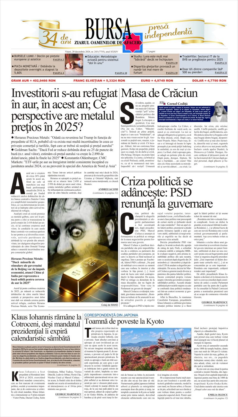 Ediţia din 30.04.2025