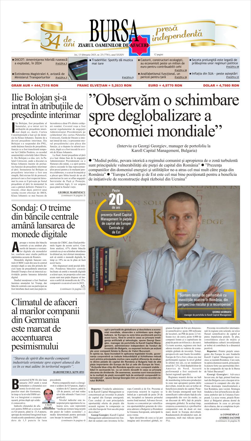 Ediţia din 22.12.2025