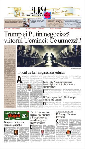 Prima pagină 19.02.2025