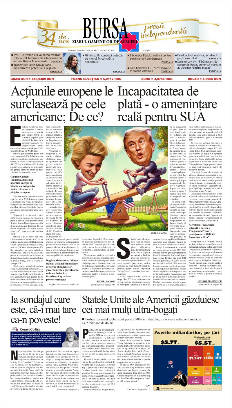 Ediţia din 27.07.2026