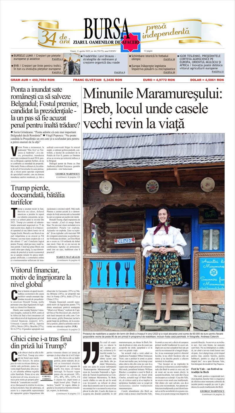 Ediţia din 11.04.2025