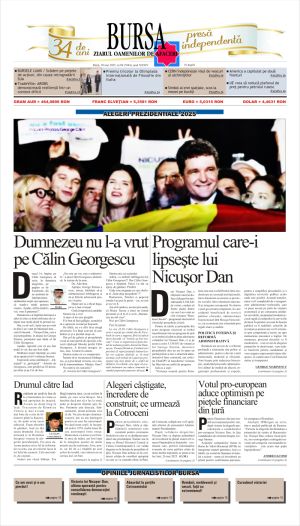 Prima pagină 20.05.2025