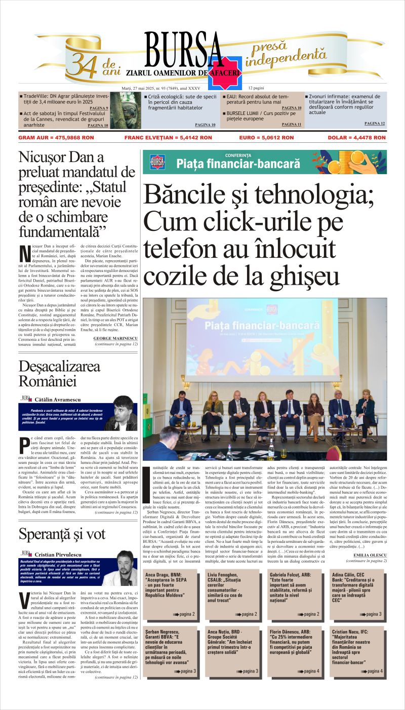 Ediţia din 27.05.2025