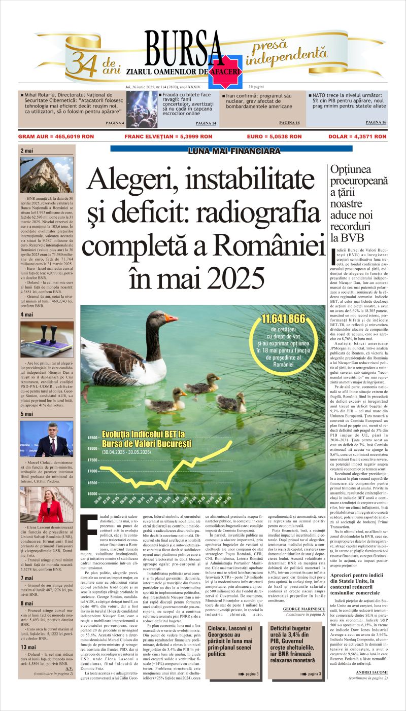 Ediţia din 24.07.2026