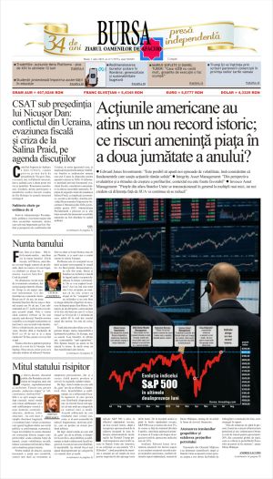 Prima pagină 01.07.2025