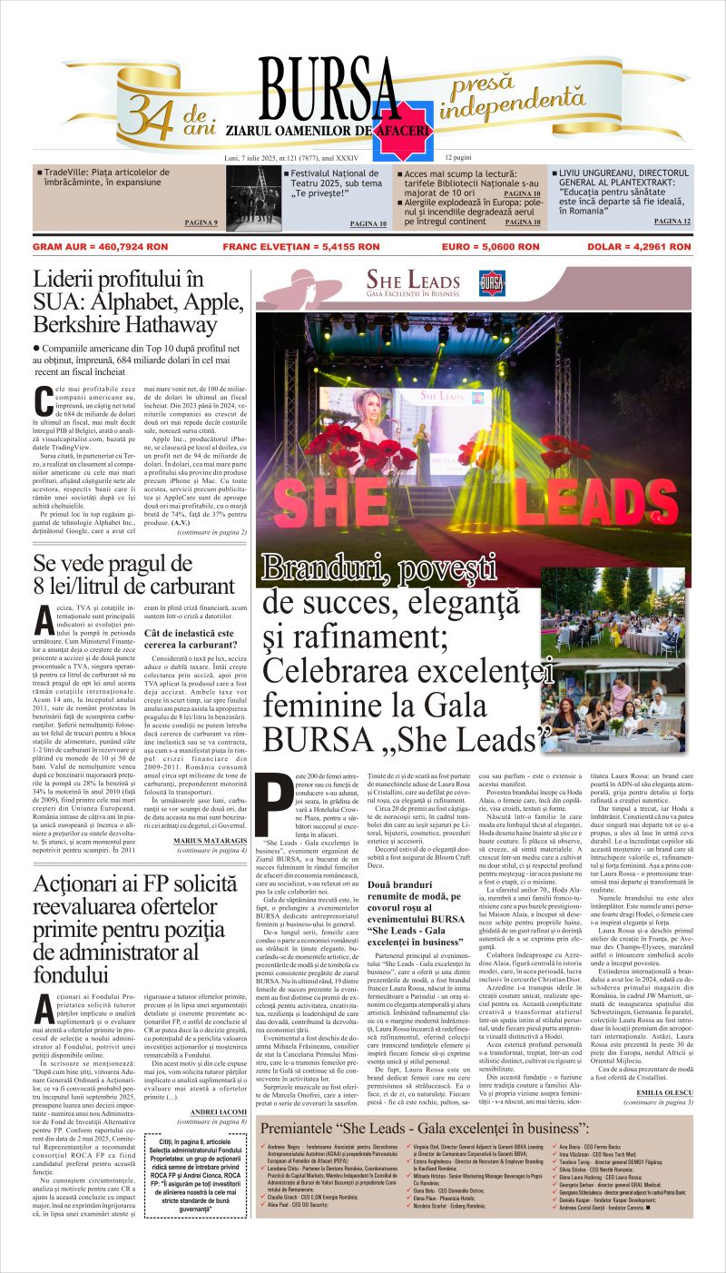 Ediţia din 07.07.2025