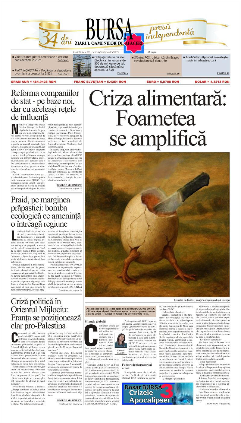 Ediţia din 28.07.2025