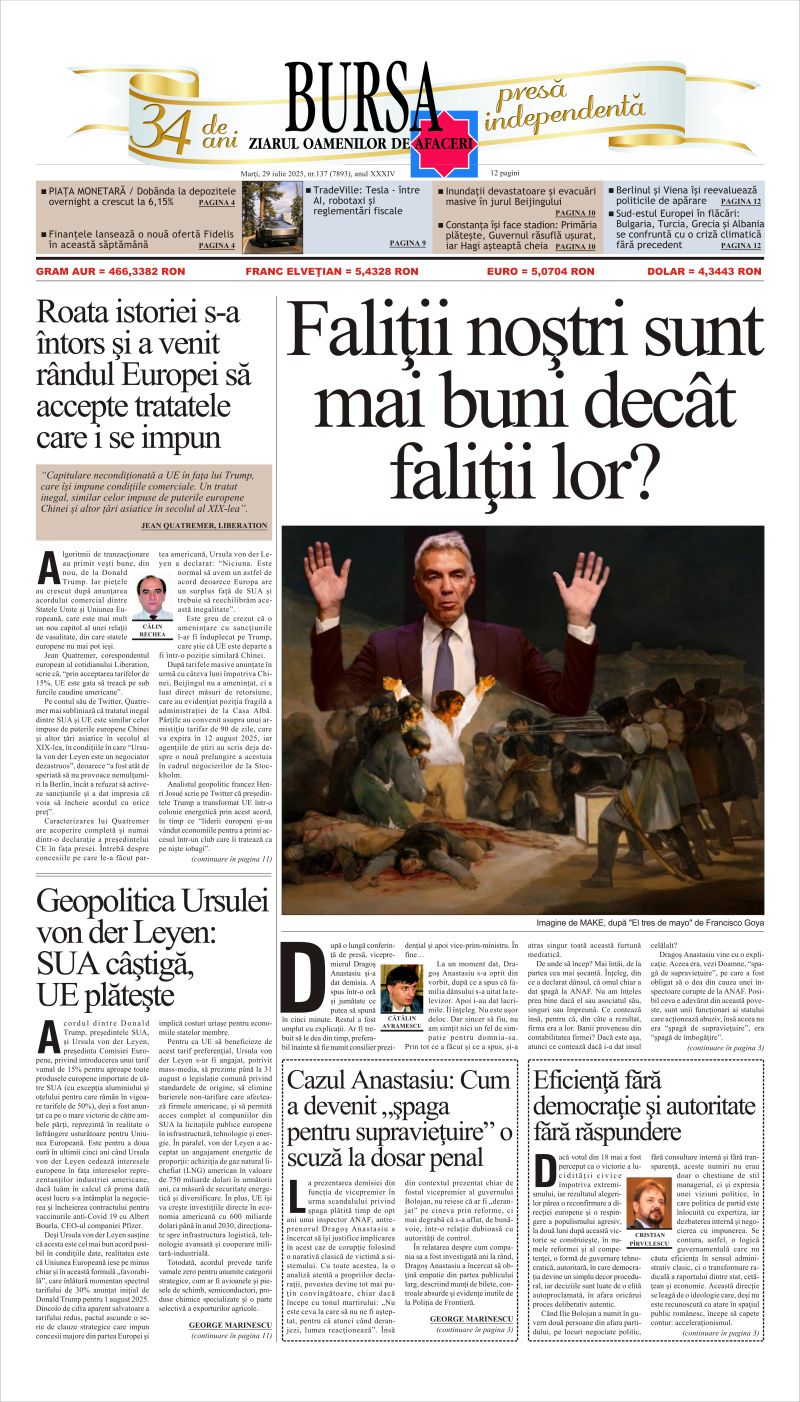 Ediţia din 29.07.2025