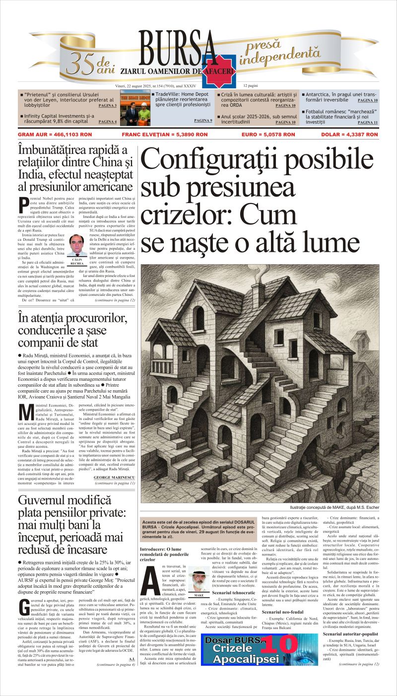 Ediţia din 22.08.2025