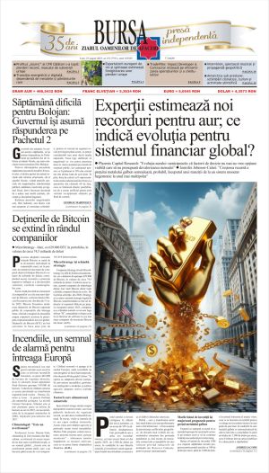 Prima pagină 25.08.2025