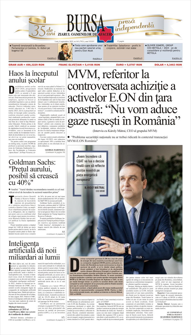 Ediţia din 08.09.2025