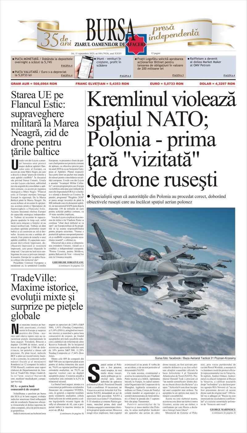 Ediţia din 29.07.2026